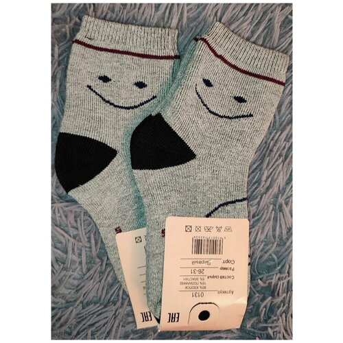 фото Детские носки "смайлики", внутри махра, унисекс нет