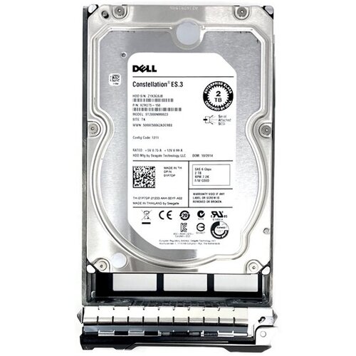 Жесткие диски Dell Жесткий диск Dell Seagate 35 2TB SAS 72K 6Gb 9YZ268-150 2596700₽