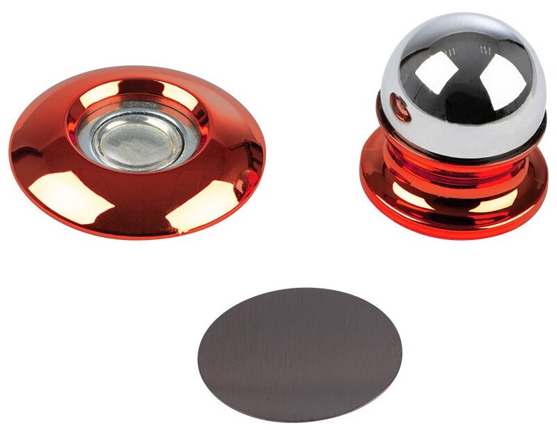 фото Держатель телефона магнитный универсальный Energy EM-003 красный