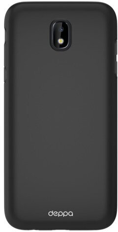 Чехол-крышка Deppa Air Case для Samsung J5 (2016), пластик, черный - фото №1