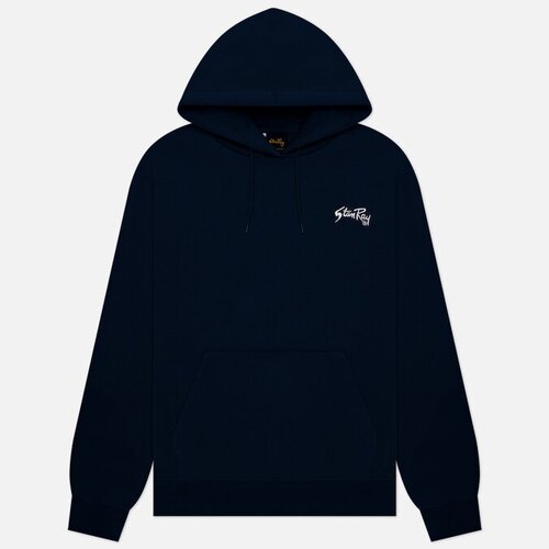 фото Мужская толстовка stan ray stan og hoodie синий, размер l