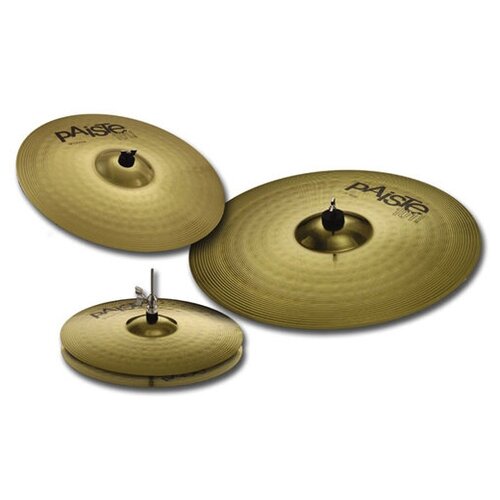 тарелка crash paiste 101 brass crash 16 000014USET 101 Brass Universal Set Комплект тарелок (14/16/20), Paiste