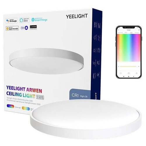 фото Потолочная лампа xiaomi yeelight arwen ceiling light 550s (white) ylxd013- a