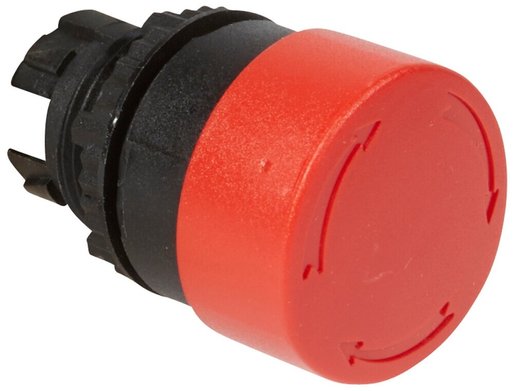 фото Передняя часть (головка) грибовидной нажимной кнопки Legrand 023880