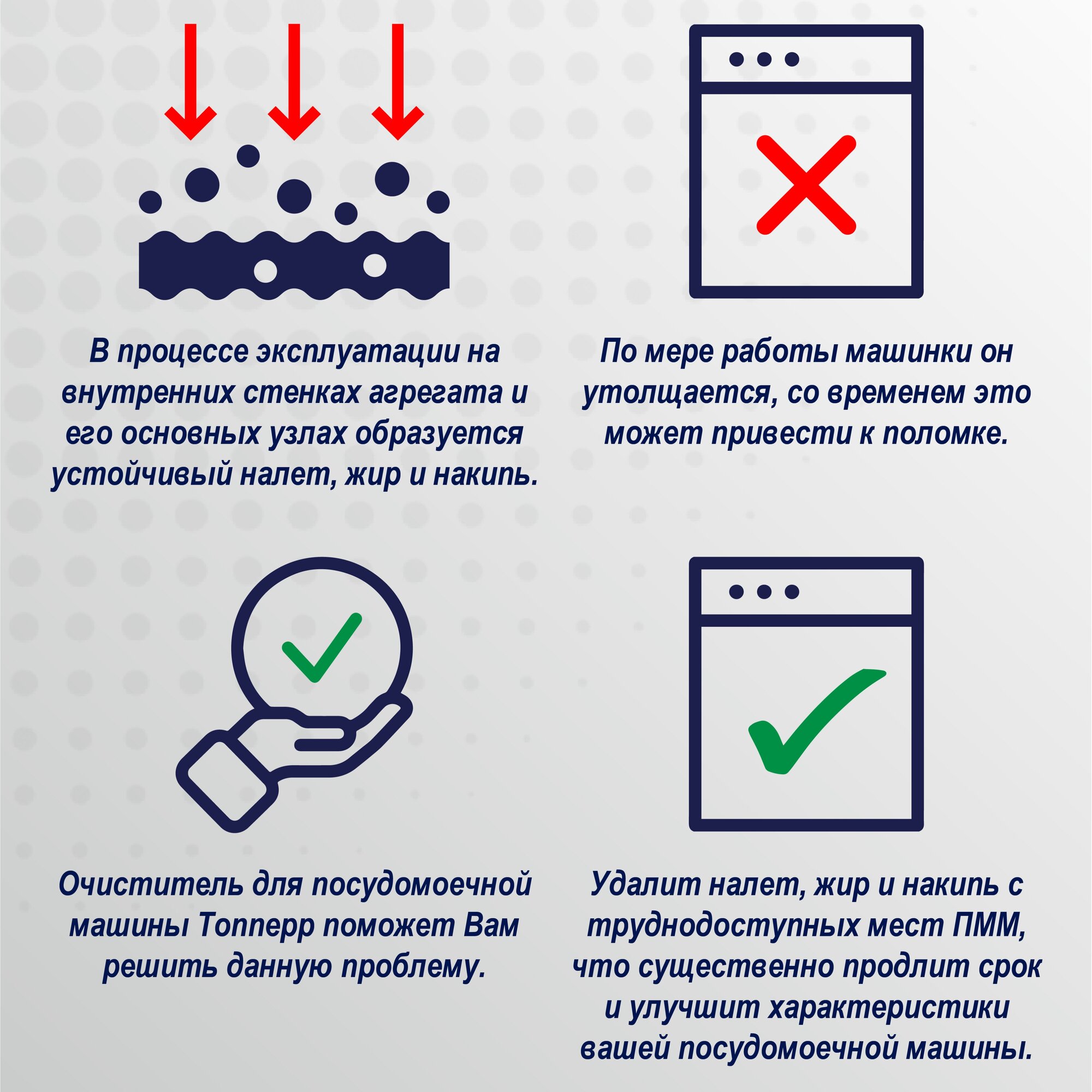 Topperr 3308 250мл, соль для посудомоечных машин - фотография № 9