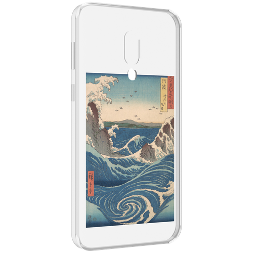Чехол MyPads картинка волны водоворот для Meizu 16 Plus / 16th Plus задняя-панель-накладка-бампер