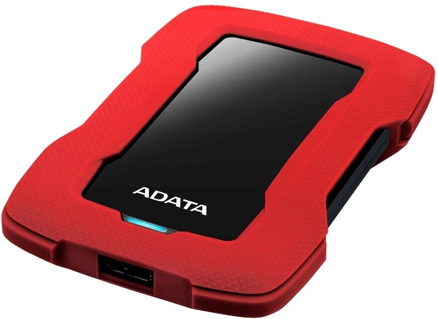 Внешний жесткий диск 1 ТБ A-Data HD330 красный (AHD330-1TU31-CRD)