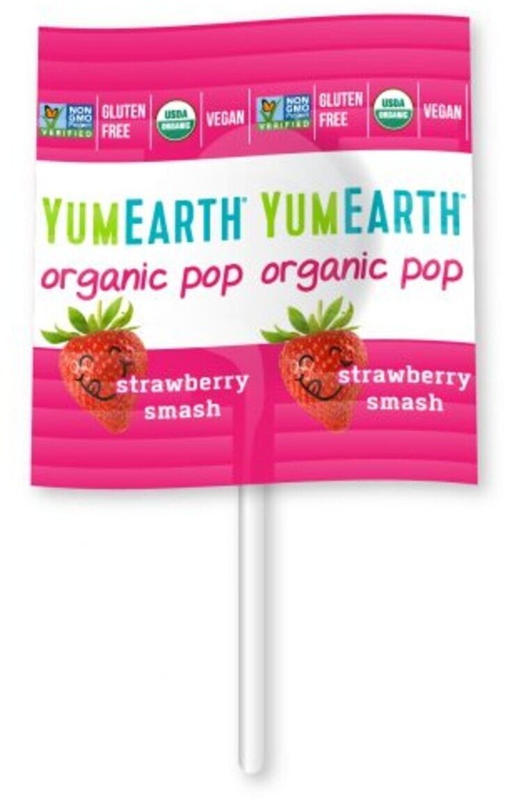 Леденцы на палочке органические YumEarth Organic Витамин С Lollipops, Ассорти, 14 леденцов - фотография № 4