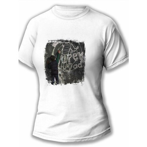 фото Футболка размер m, белый будь на стиле