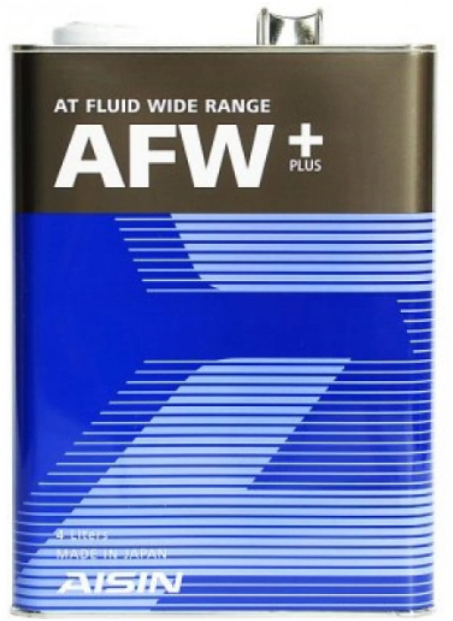 Масло трансмиссионное AISIN ATF Wide Range AFW+, 4 л, 1 шт.