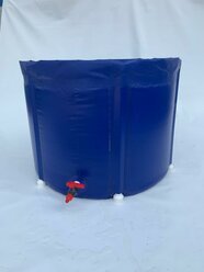 Емкость (бочка/бак) 3в1 ПВХ Дачница Гарден Лэнд TM 250 L складная для воды крышка и кран