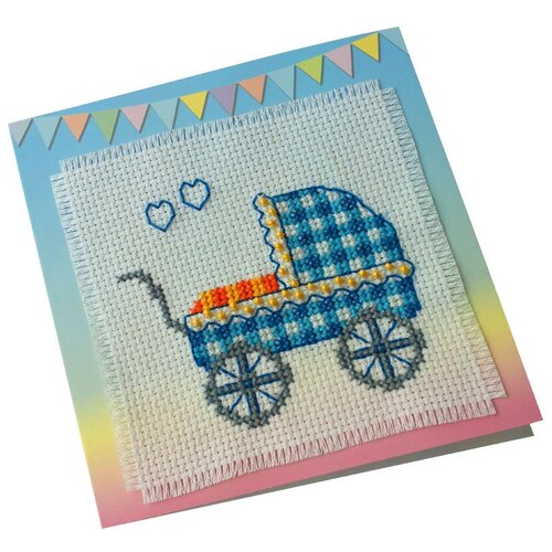 фото Zengana набор для вышивания открытка с сыночком! (м-020)