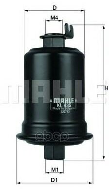 [Kl435] Knecht (Mahle Filter) Фильтр Топливный Mahle/Knecht арт. KL435