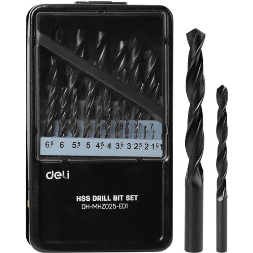 Набор сверл Deli Tools DH-MHZ025-ED1, 25 шт