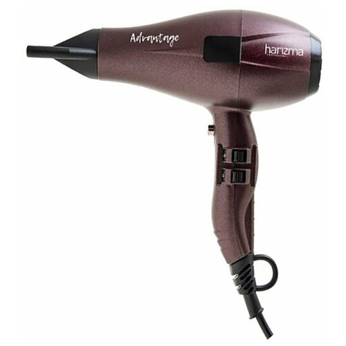 фен ollin professional hair tools ol 7200 фен профессиональный 2300 2600w фен профессиональный 2300 2600w 2 насадки черный 1 шт Harizma Профессиональный компактный фен для волос Advantage 10224S, королевская сирень, 2300 Вт