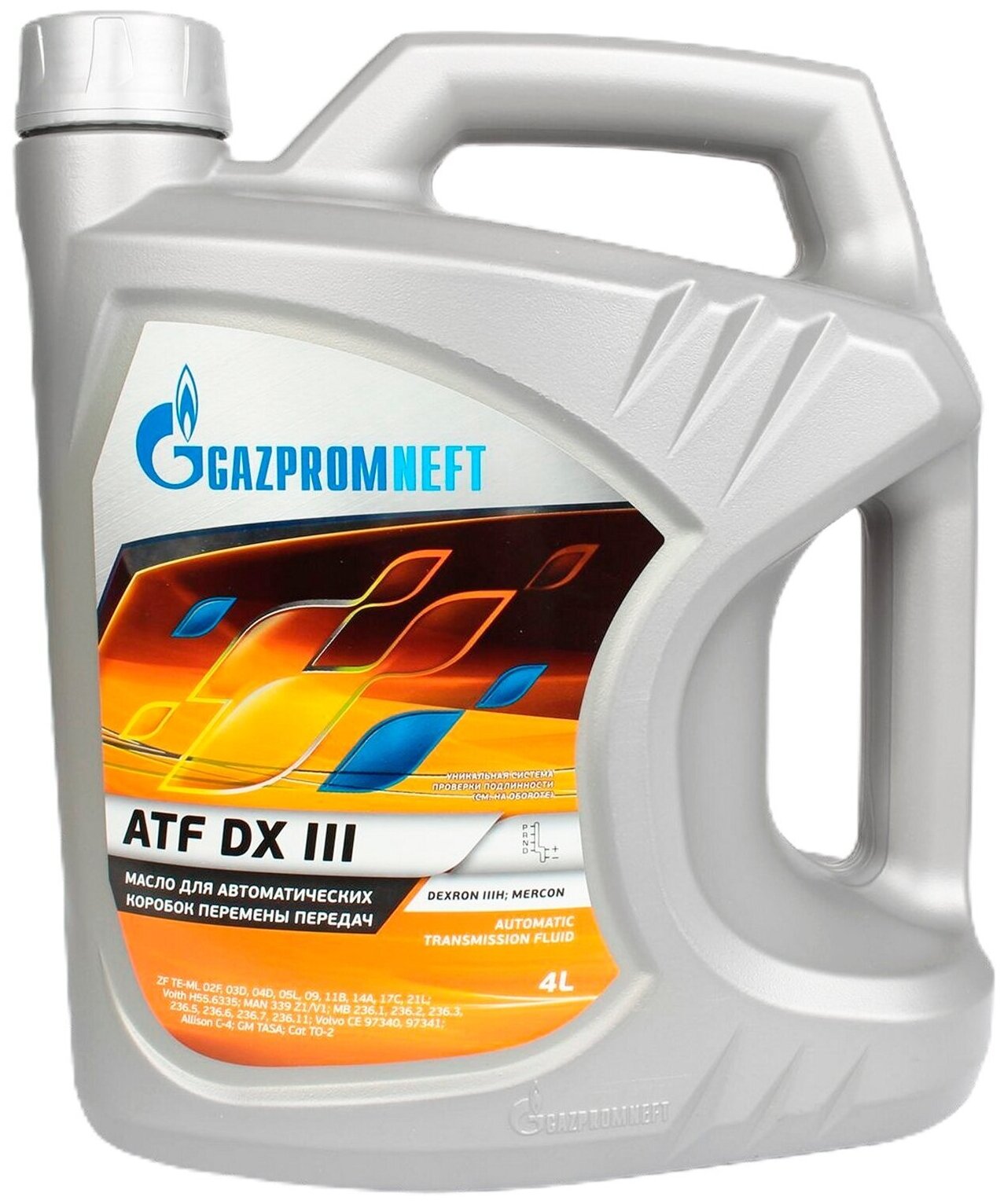 Масло Gazpromneft ATF DX III 4л