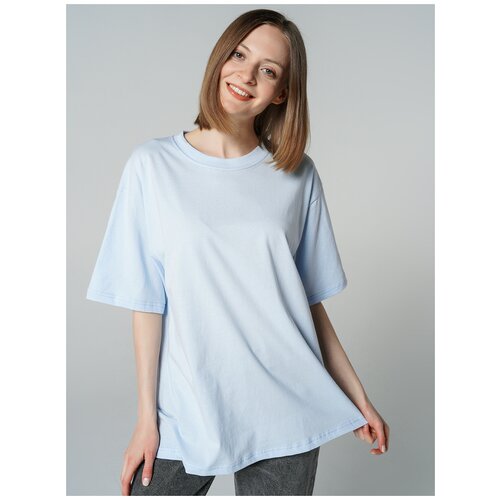 фото Футболка твое 81804 размер m, светло-голубой, women