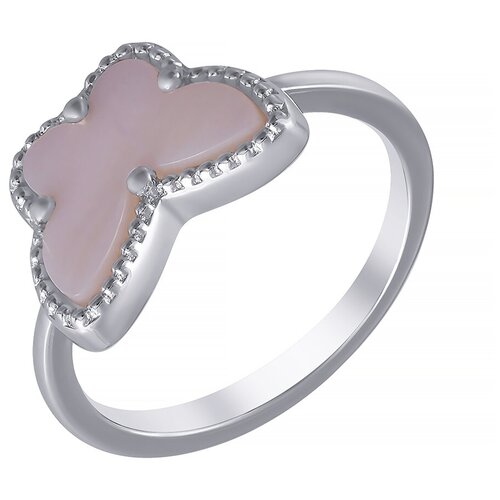 фото Element47 кольцо из серебра 925 пробы с перламутром sy-359426-r_ko_sh_wg, размер 16.5