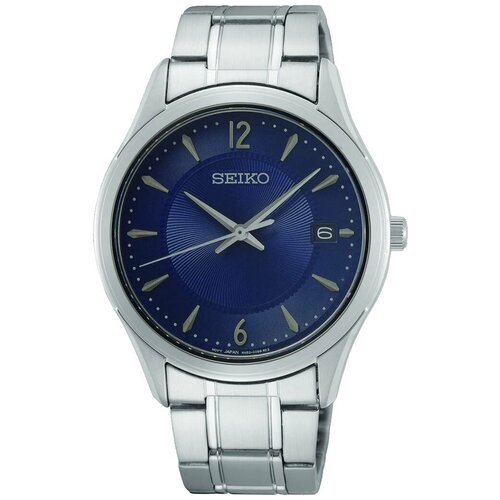 Наручные часы SEIKO CS Dress, синий, серебряный