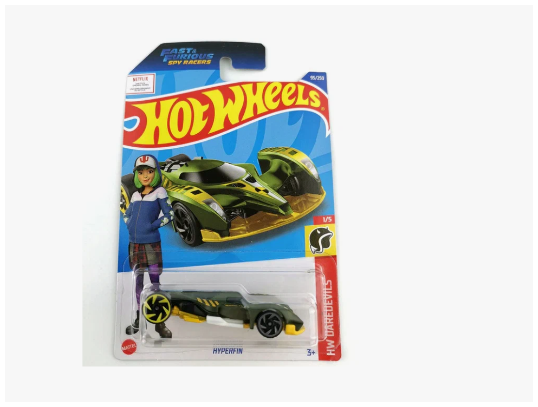 Hot Wheels Машинка базовой коллекции HYPERFIN C4982/HCT58