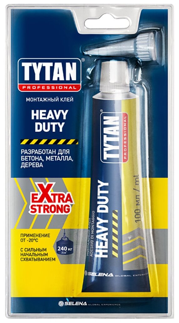 Клей монтажный универсальный Tytan Professional Heavy Duty бежевый 100 мл. - фотография № 3