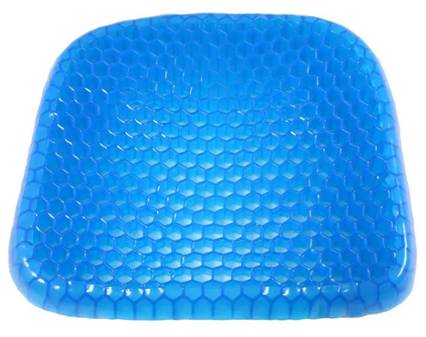 Подушка на стул Perselezo/ортопедическая подушка/подушка для сидения гелевая/синяя