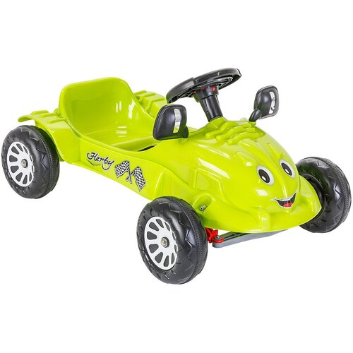 Детская педальная машина Pilsan Herby Car Green/Зеленый