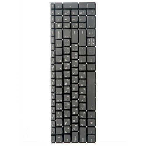 Клавиатура (keyboard) для ноутбука Lenovo IdeaPad, черная с подсветкой, 9Z. NDRDSN.101