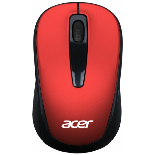 Мышь Acer OMR136, оптическая, беспроводная, USB, красный [zl. mceee.01j] мышь acer omr136 оптическая беспроводная usb красный [zl mceee 01j]