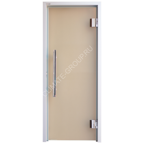 Дверь стеклянная Grandis GS 7×19 Anodize Silver Matelux