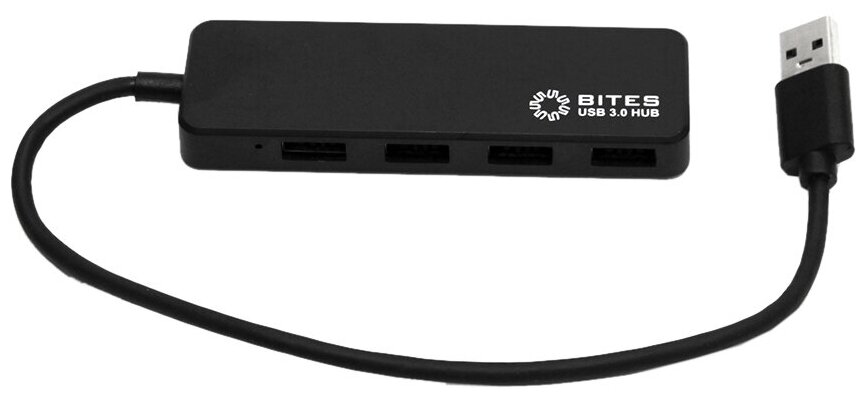 4-port USB3.0 Hub 5bites HB34-310BK