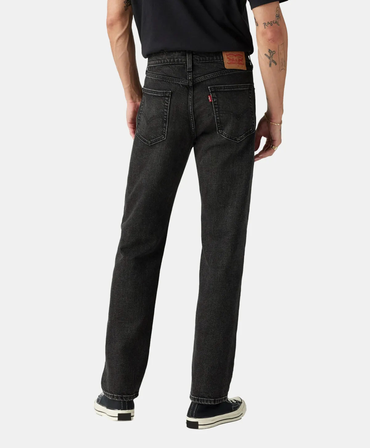 Джинсы классические Levi's 505 Regular, размер 32/32 JEAN, черный — фото 1