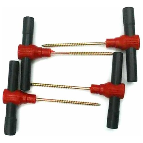 фото Бур-ввертыш крепежный для зимней палатки, 4 шт.