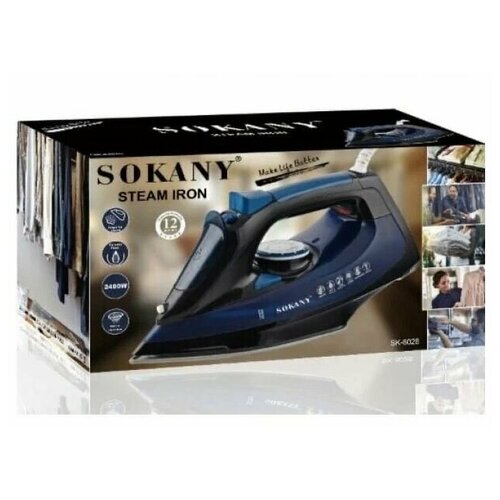 Sokany Sk-6028 2400 Вт Паровой Утюг Sokany 174900₽