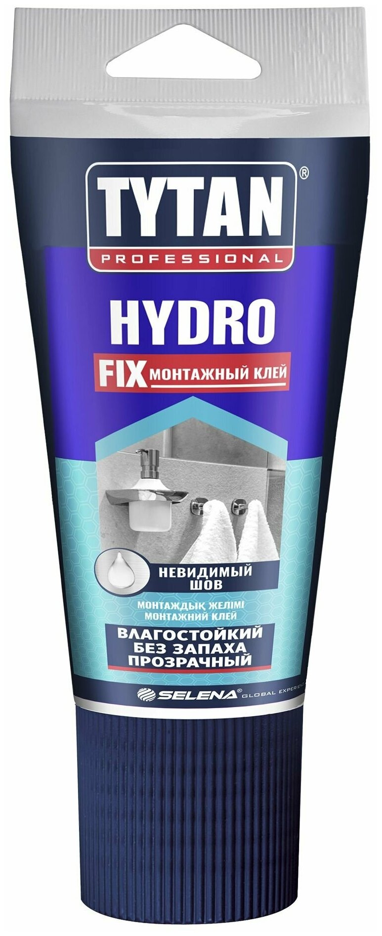 TYTAN PROFESSIONAL HYDROFIX клей монтажный на водной основе блистер прозрачный (150мл)