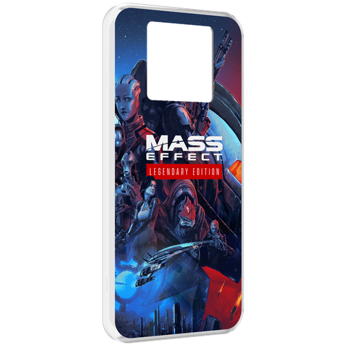 Чехол MyPads Mass Effect Legendary Edition для Black Shark 3 5G / Black Shark 3S задняя-панель-накладка-бампер