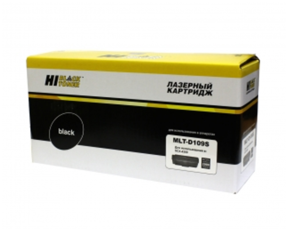 Hi-Black MLT-D109S Картридж для Samsung SCX-4300 4310 4315, с чипом, 2000 стр.
