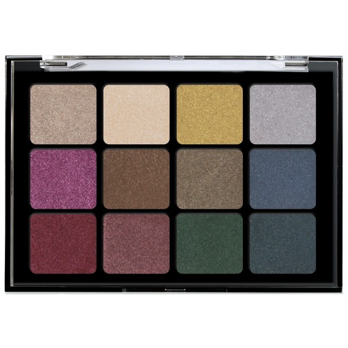 Тени для глаз в палитре Viseart Shimmer eyeshadow palette 06 Paris Nude