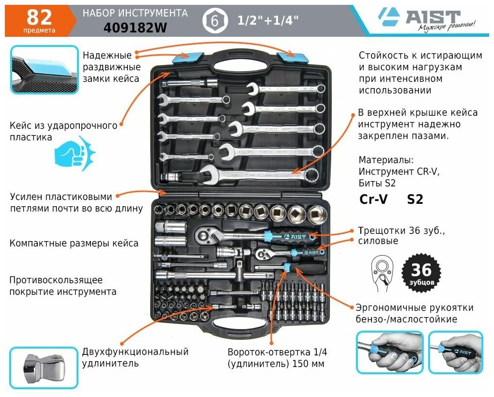 Набор инструмента AIST - фото №3