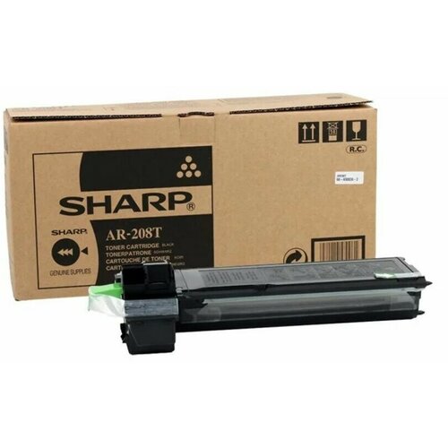 тонер булат s line ar 208t mxb20gt1 для sharp ar 5420 mx b200 чёрный банка 220 г Картридж Sharp AR-208T оригинальный для AR-5420 AR-M201 AR-203