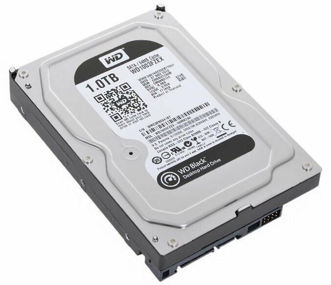 Жесткий диск Western Digital WD 1Tb Black WD1003FZEX