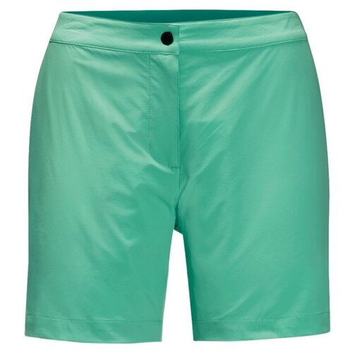 фото Шорты женские jack wolfskin jwp shorts размер l pacific green