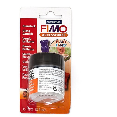 FIMO Лак для пластики 35 мл глянцевый 8704 01BK 5050600077