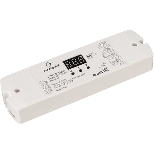 Контроллер 022669 SMART-K27-RGBW (12-24V, 4x5A, 2.4G)