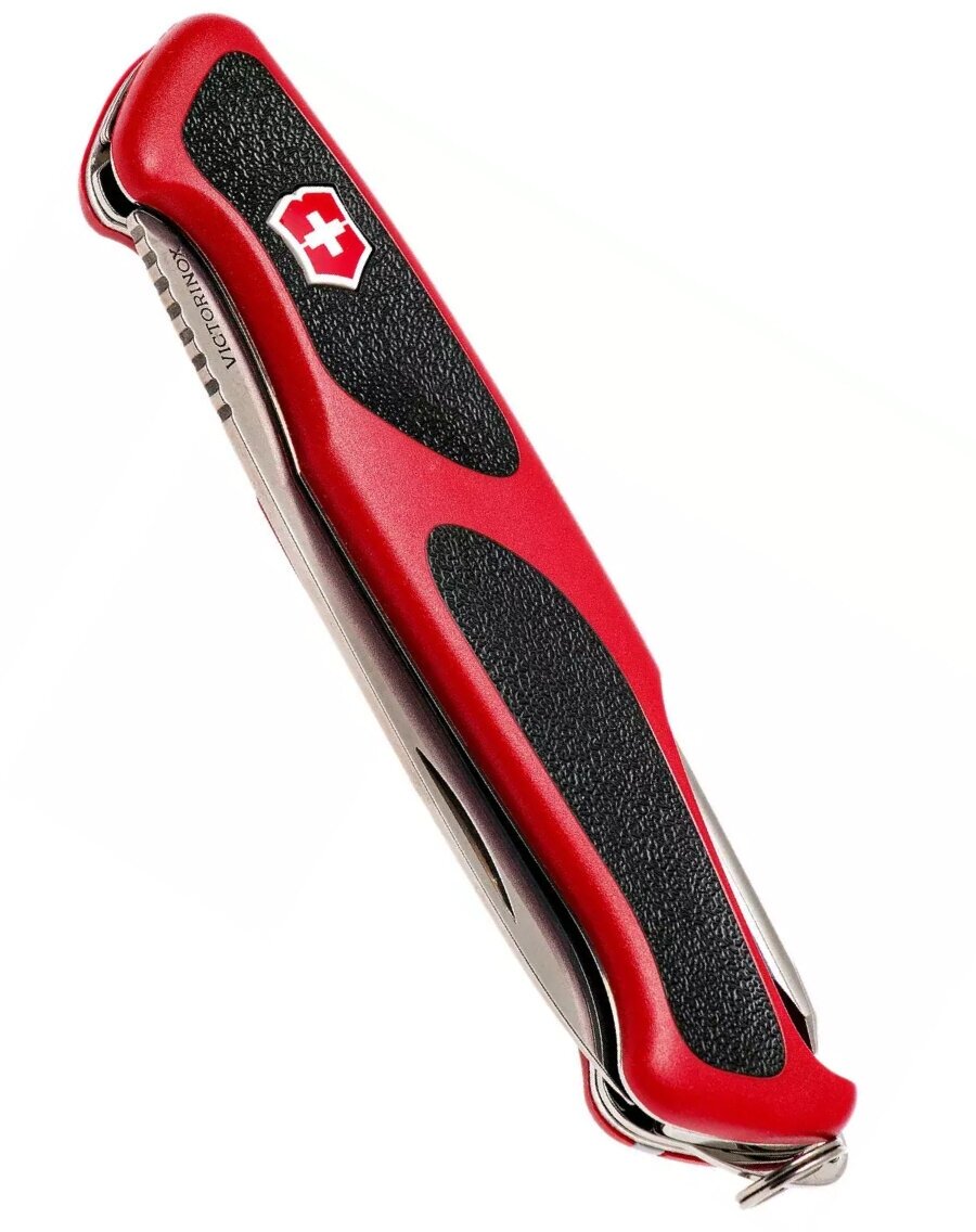 Нож перочинный Victorinox RangerGrip 53 (0.9623.C) 130мм 5функций красный/черный карт.коробка - фото №6