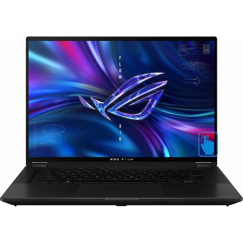 Ноутбук Asus ROG Flow X16 16 2560x1600 QHD IPS Intel Core i9 13900H 16GB RAM DDR5 1TB SSD NVIDIA GeForce RTX 4060 Windows 11 Home GV601VV-X16 I94060 Black 21620000₽