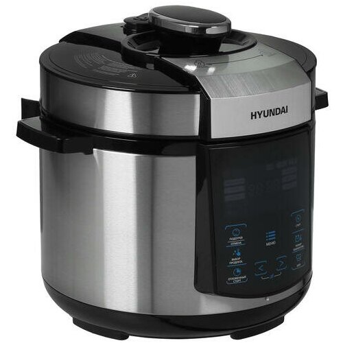 Мультиварка-скороварка Hyundai HYMC-1618 серебристый 1676200₽