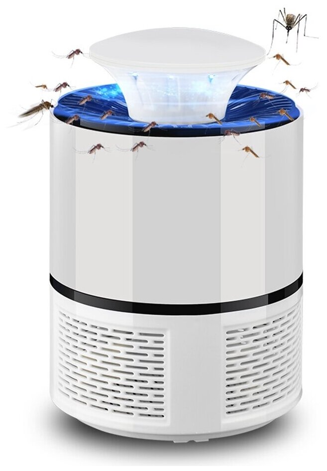 Лампа против комаров Mosquito Killer USB WD-07 (Белый) - фотография № 2