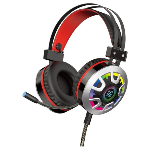 Игровые наушники с микрофоном Gaming CS-453 / RGB подсветка / Cyber sound Series + / Game Virtual Sound 7.1