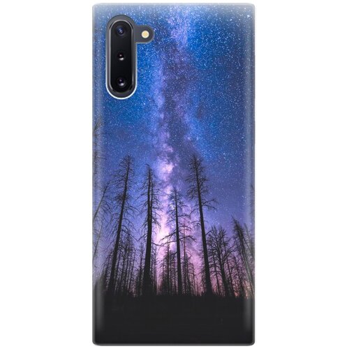 RE: PA Накладка Transparent для Samsung Galaxy Note 10 с принтом Ночной лес и звездное небо re pa накладка transparent для samsung galaxy j8 2018 с принтом ночной лес и звездное небо